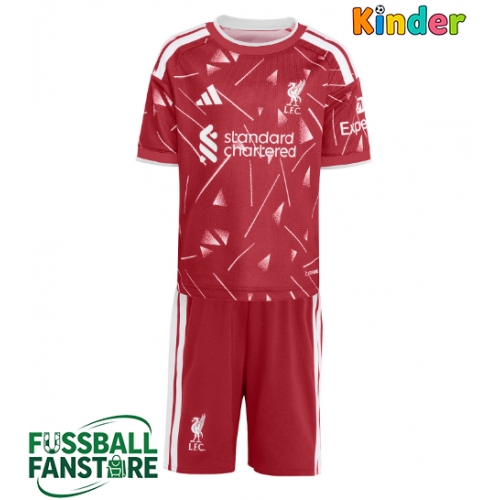 Liverpool Bradley Barcola #29 Replik Heimtrikot Kinder 2026-27 Kurzarm (+ Kurze Hosen)